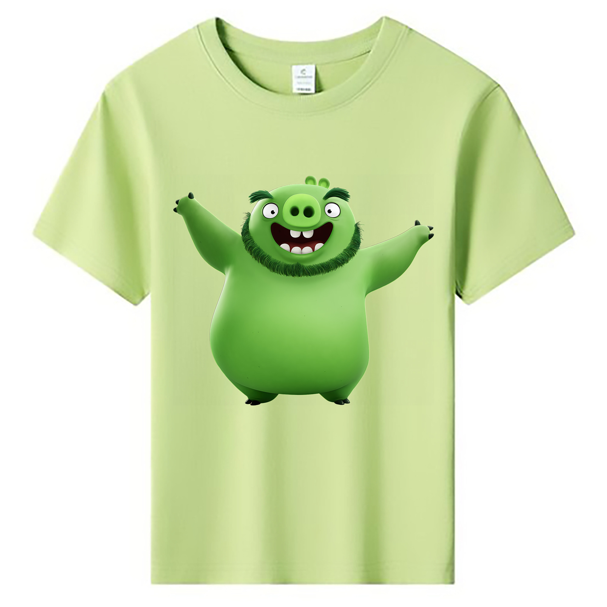 （画像用） Angry Birds アングリーバード 綿100％キッズTシャツ（フロントプリント）